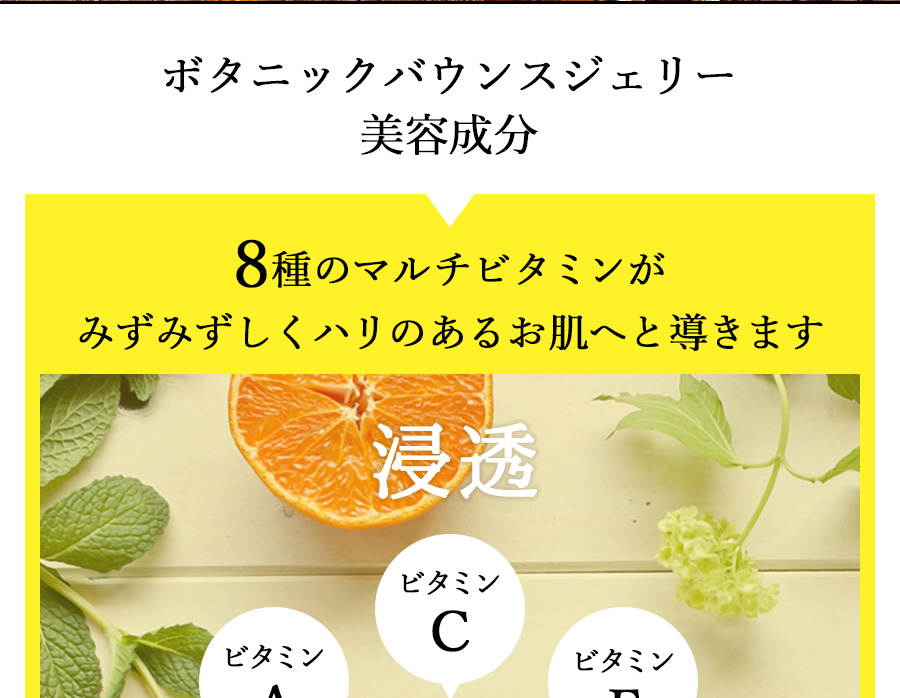 ボタニカルバウンスジェリー美容成分