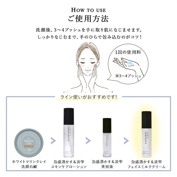 泡盛酒かすスキンケアセット 詳細画像